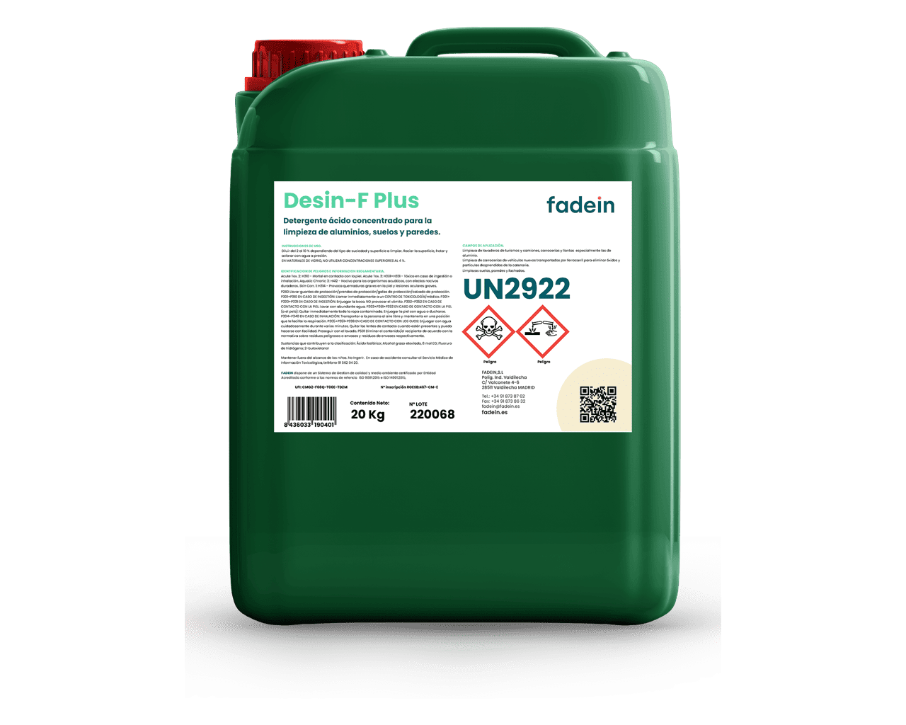 DESIN-F PLUS 20 KG