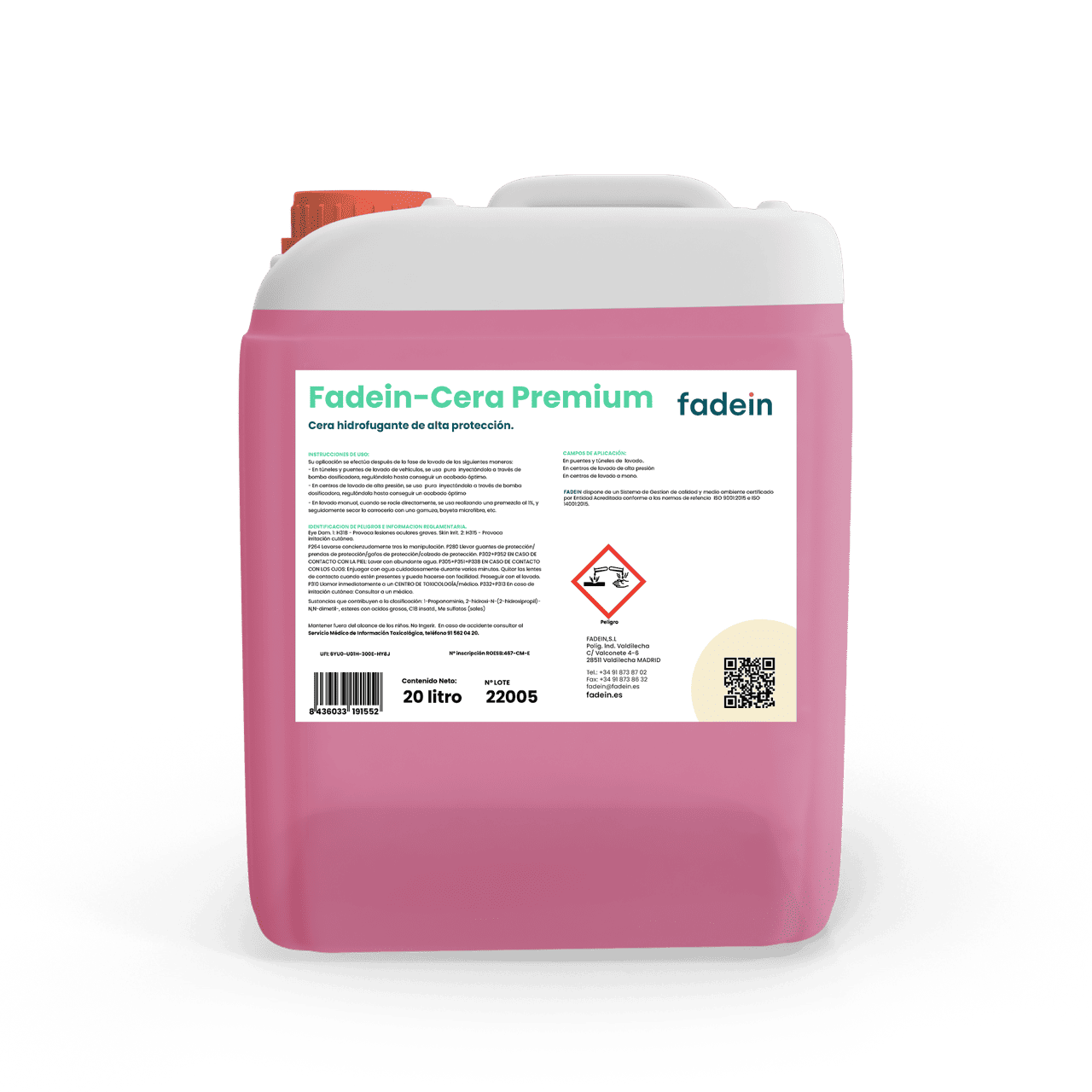 FADEIN-CERA PREMIUM 20 L