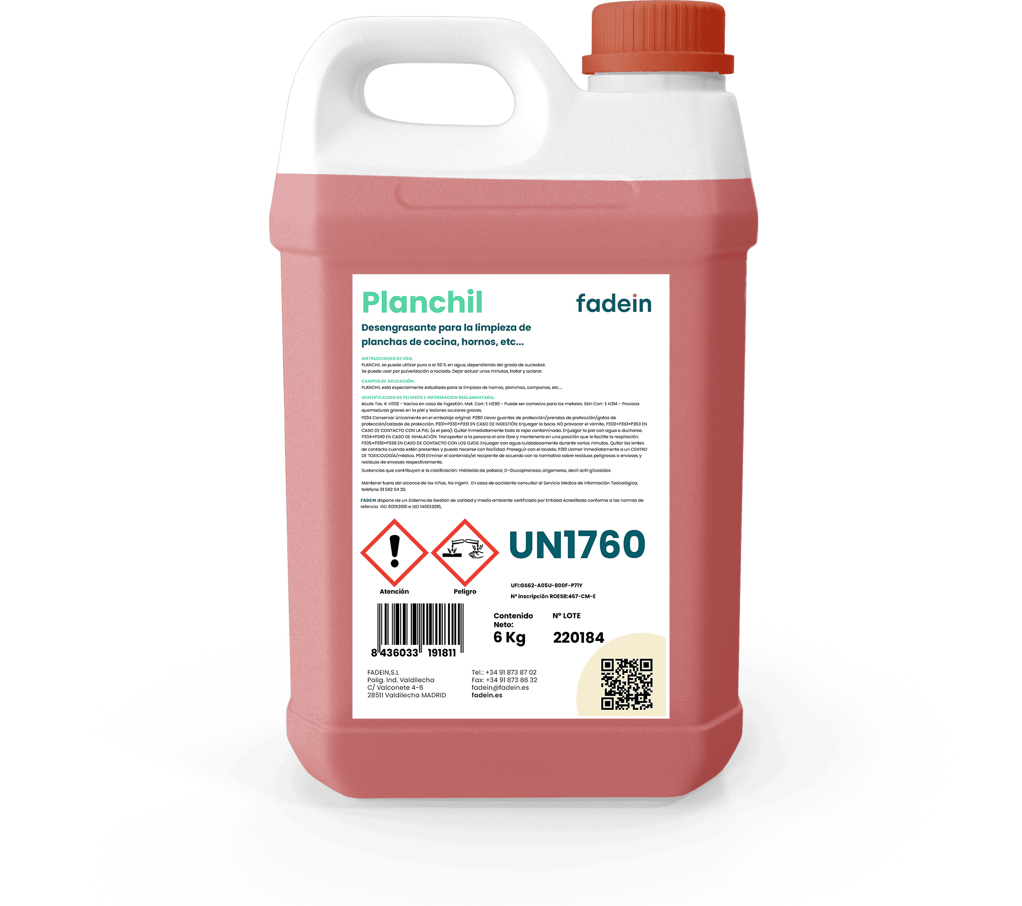 PLANCHIL 6 KG FADEIN